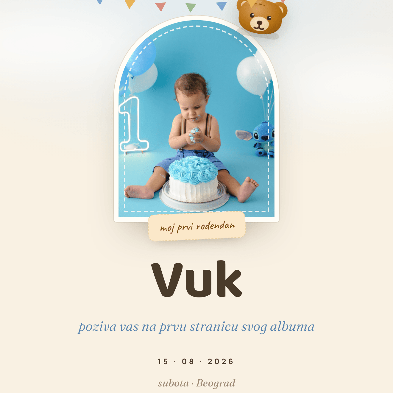 Šablon Teddy
